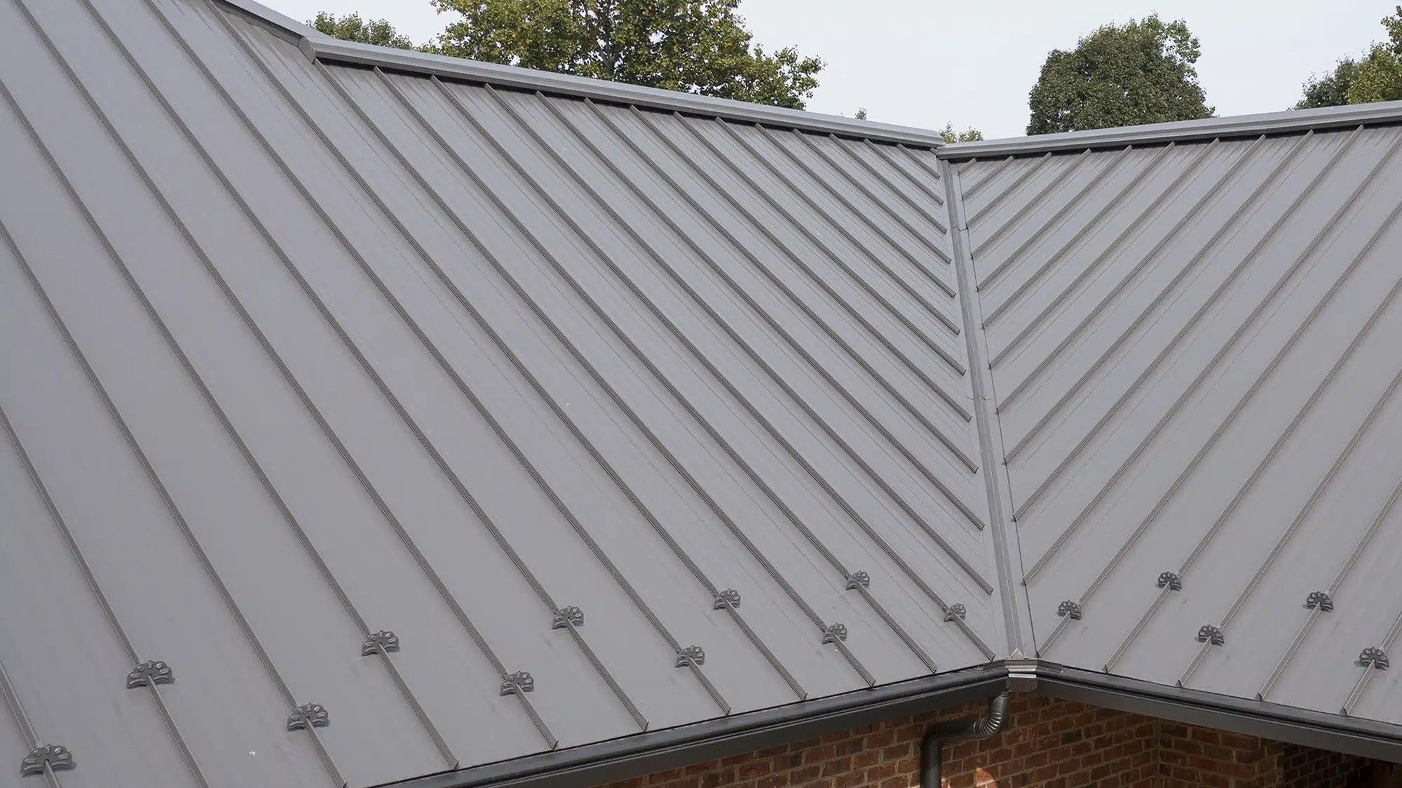 Central Snap Smoke Roof on a Residential Home