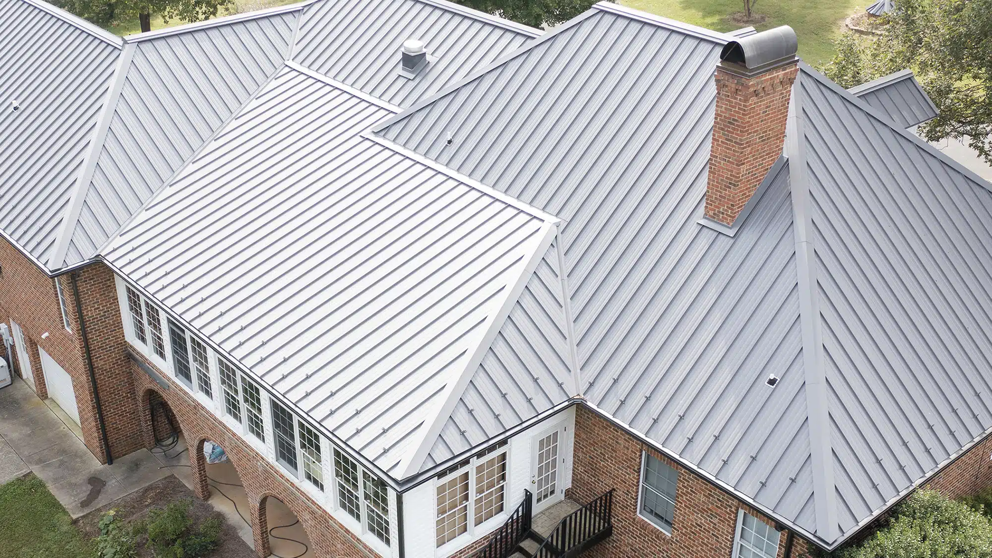 Central Snap Smoke Roof on a Residential Home