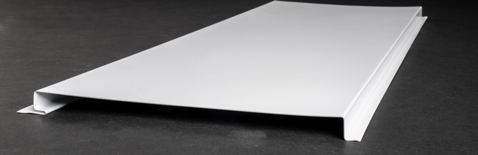 Precision-Loc Metal Panel in Brilliant White