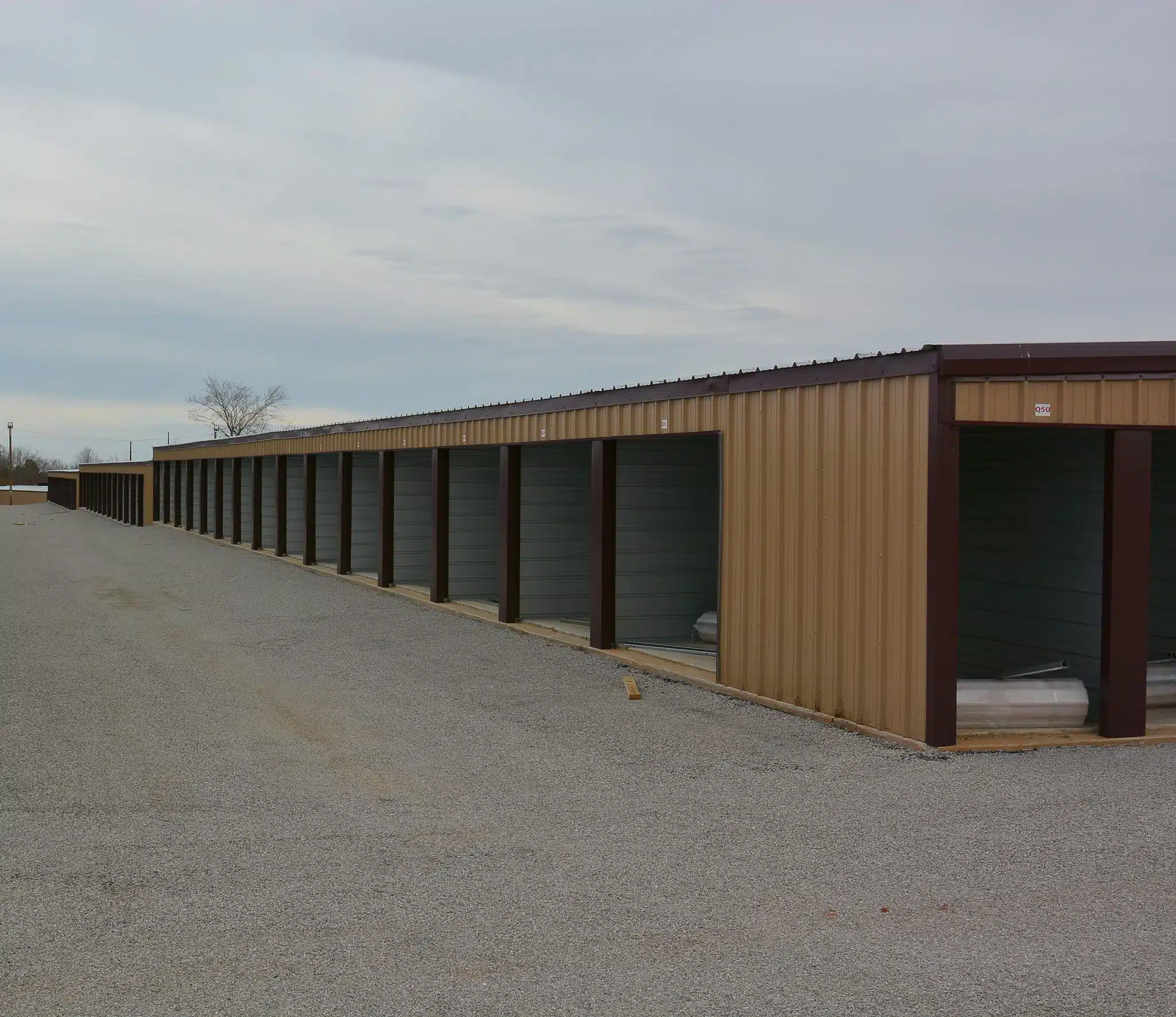 Self-Storage Building Solutions made using commercial metal panels