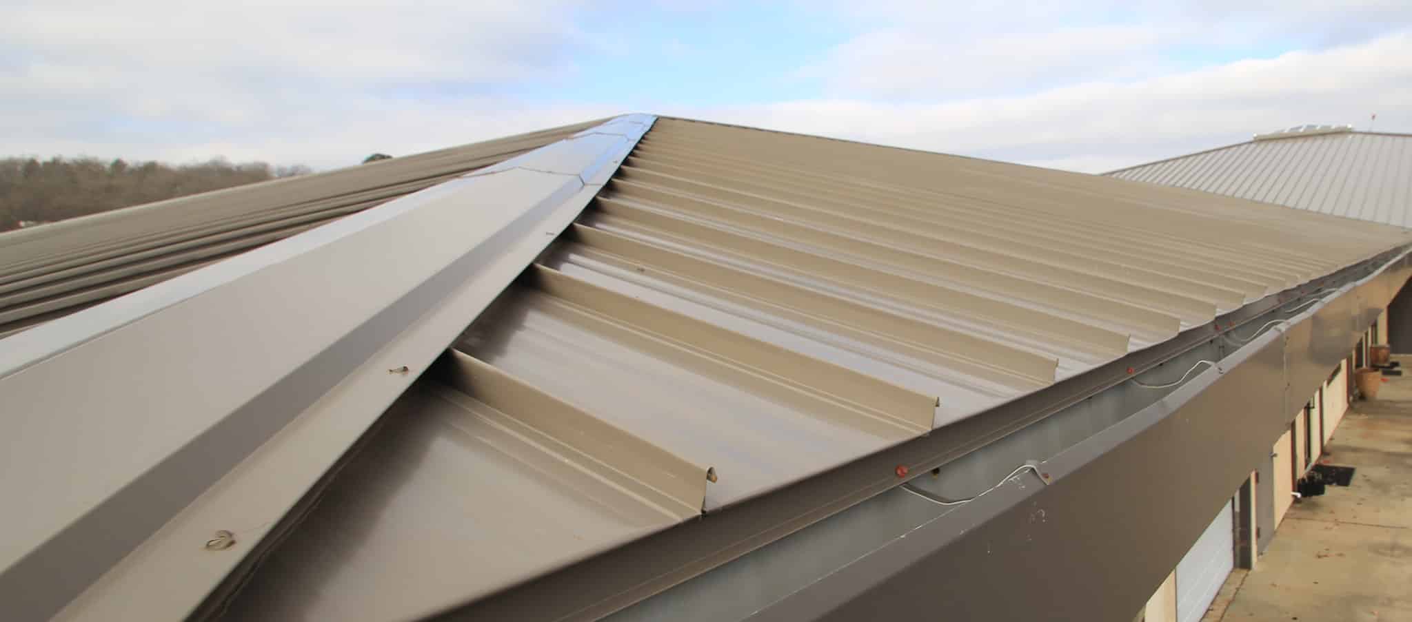 Central Span Metal Roof Terratone