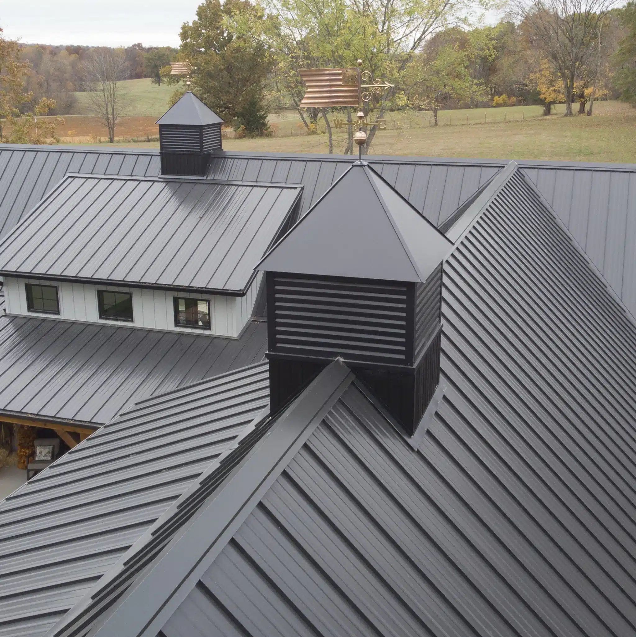 Residential Home with Horizon-Loc Roof in Matte Black