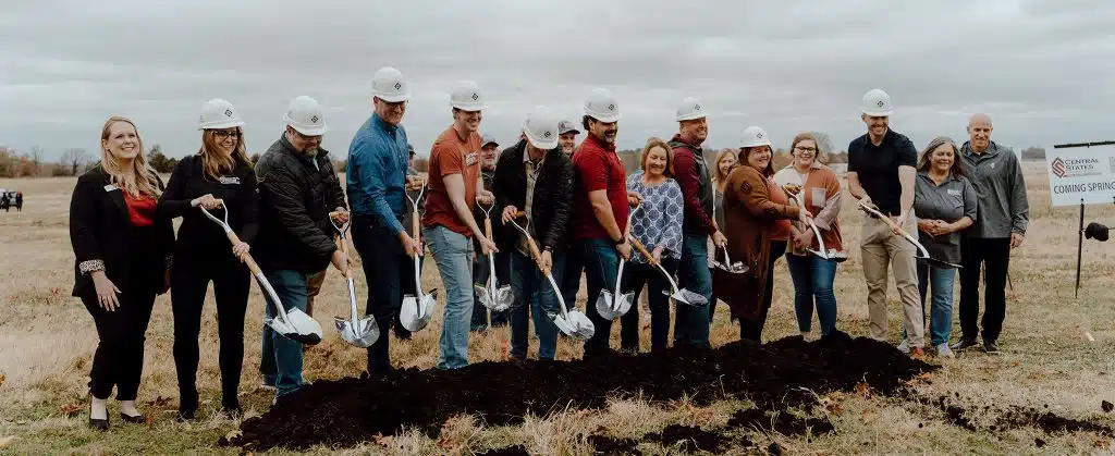 Central States Springdale Ground Breaking Nov 2023