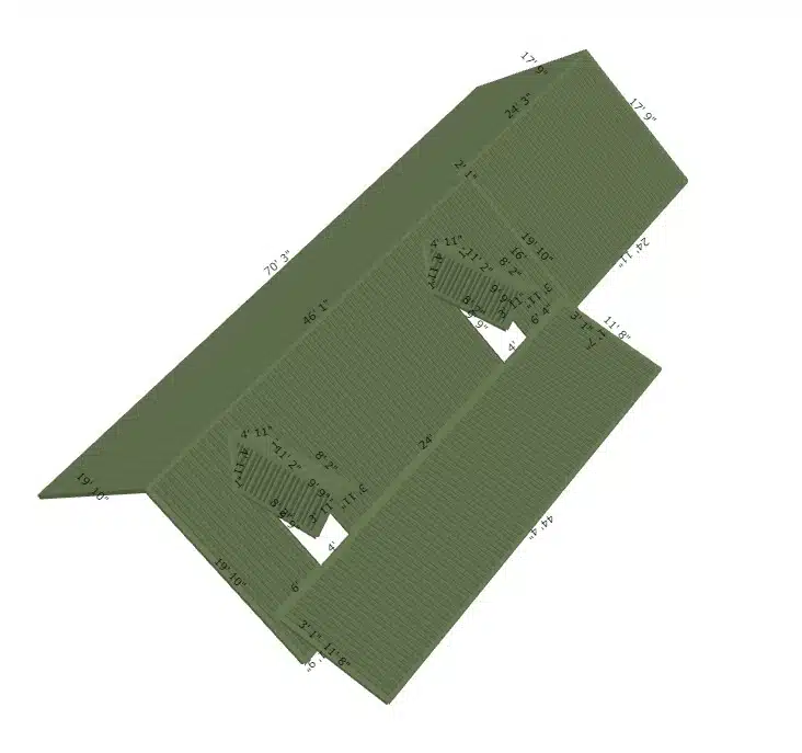 3D View from Digital Measurement Tool
