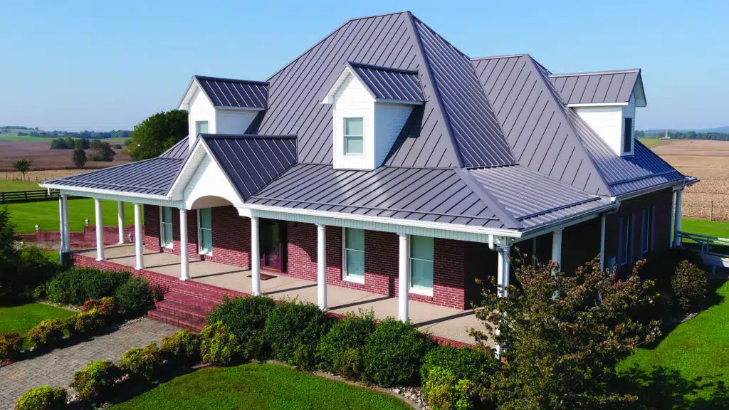 Horizon-Loc on a residential home in charcoal